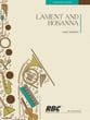 Lament and Hosanna Concert Band sheet music cover